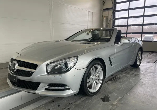 mercedes benz sl podkarpackie Mercedes-Benz SL cena 109900 przebieg: 55600, rok produkcji 2012 z Nowe Miasto nad Pilicą